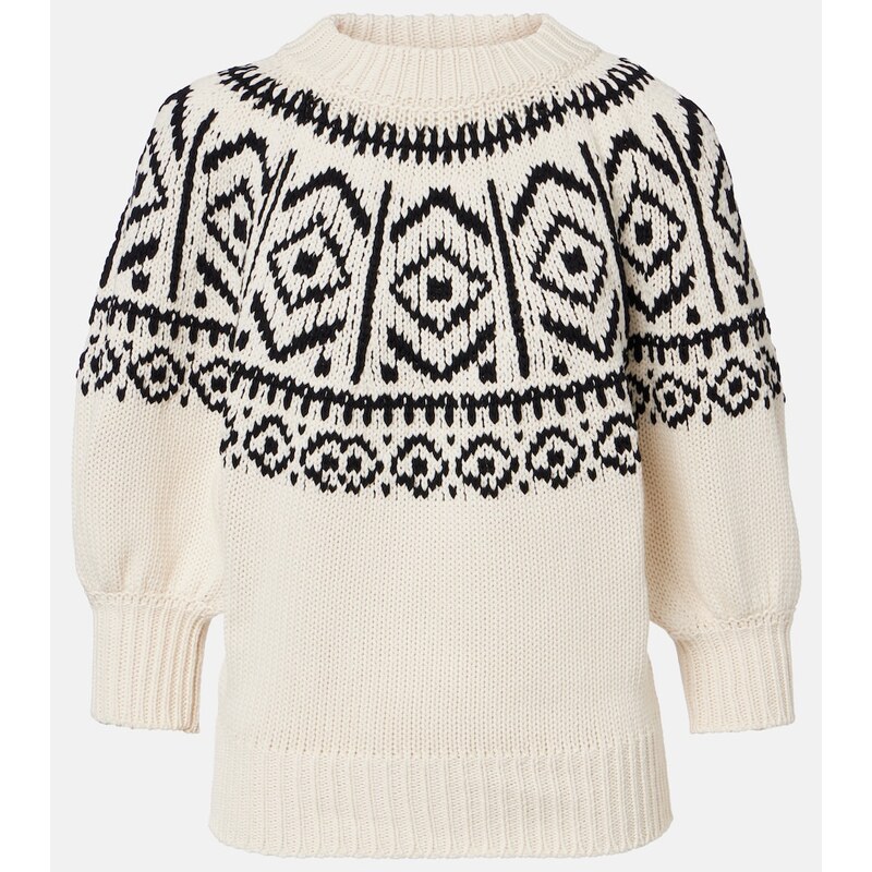 Altuzarra Howard jacquard cotton-blend sweater