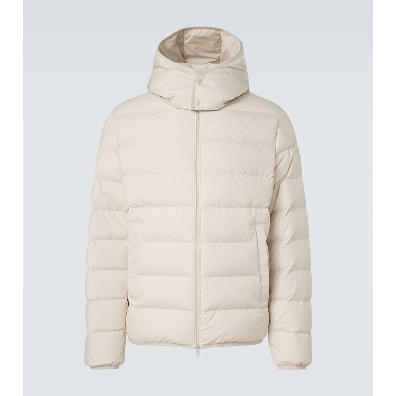 Prošívaná bunda Moncler Montbrocq v barvě světlého šedého