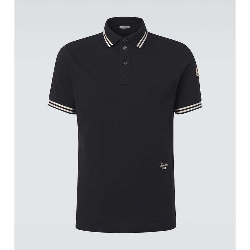 Moncler Cotton piquÃ polo shirt
