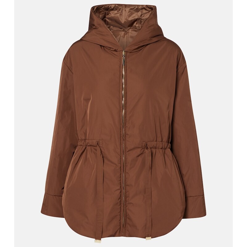 Dámská parka Max Mara The Cube v barvě tmavé medové