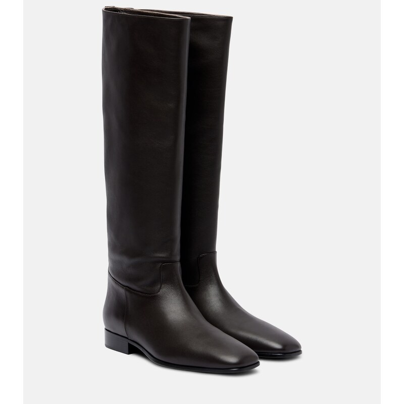 Herbert Levine Rein It In leather knee-high boots
