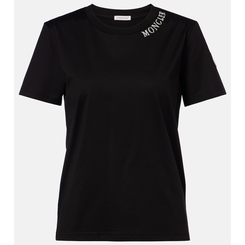 Moncler Logo cotton jersey T-shirt