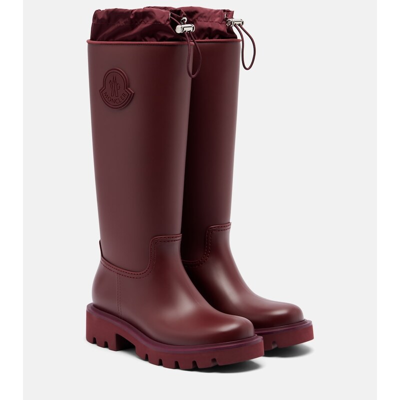 Deštní kozačky Moncler Kickstream v barvě Burnt Russet