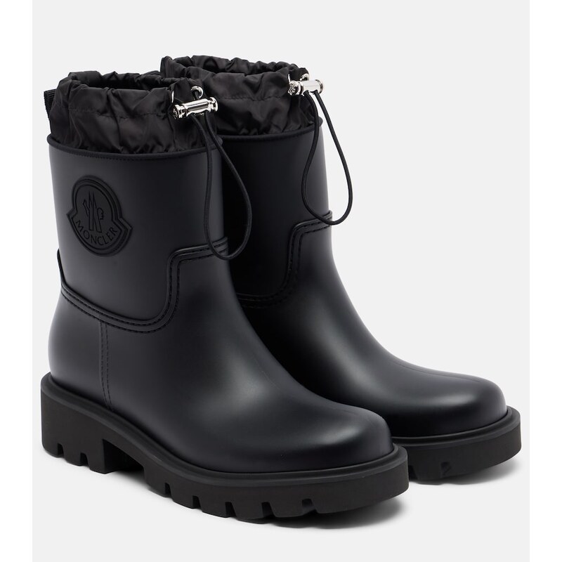 Dámské Moncler Kickstream holínky v barvě Black/Grizzly