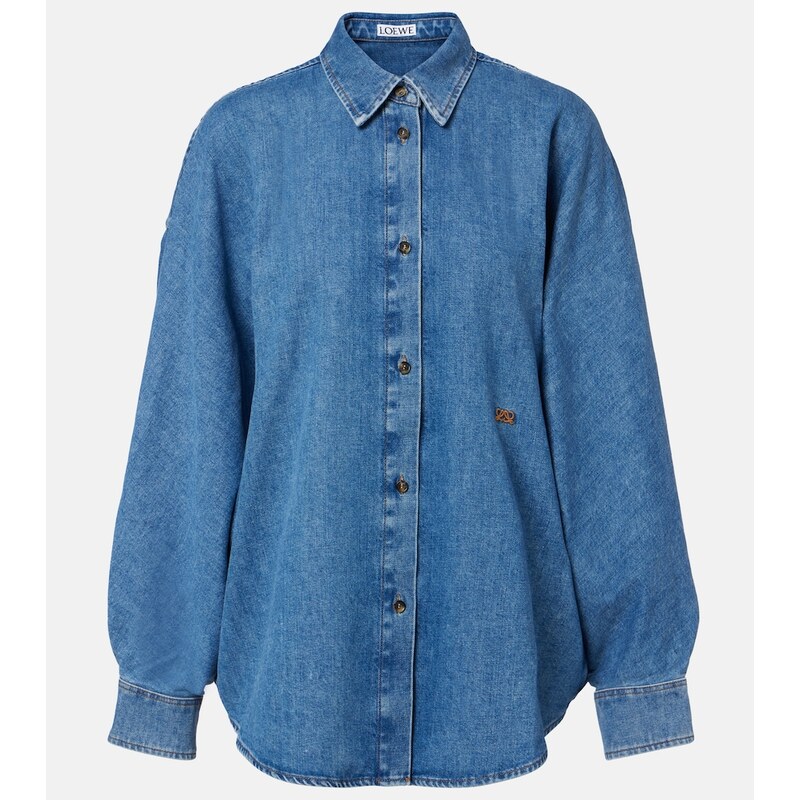 Loewe Double L denim shirt
