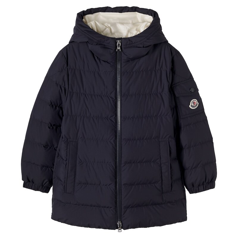 Moncler Enfant Brannock hooded quilted down jacket
