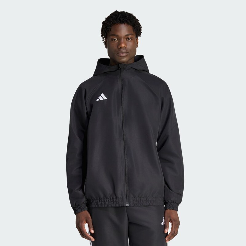 Adidas TKANÁ MIKINA SKAPUCÍ TIRO 26 ESSENTIALS
