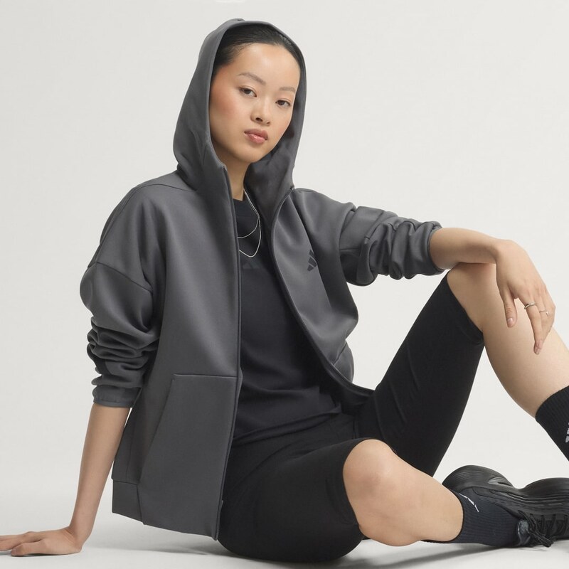 MIKINA S KAPUCÍ ADIDAS Z.N.E. FULL ZIP
