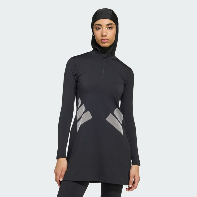 Adidas Top na plavání s dlouhým rukávem a logem