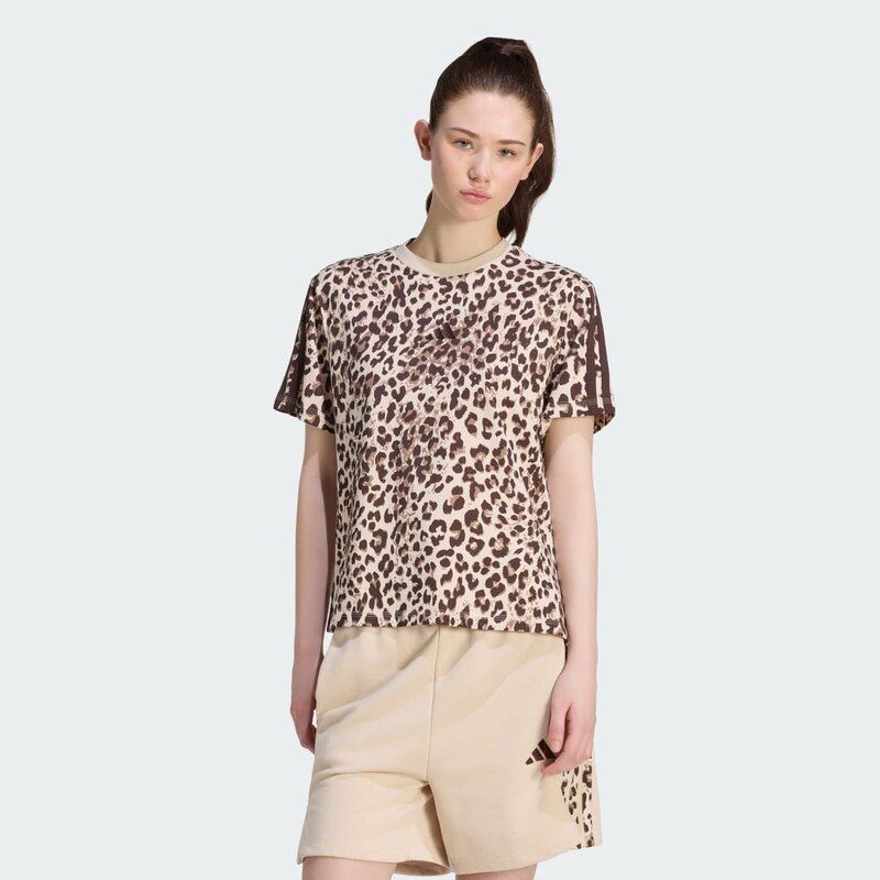 Adidas Tričko Seasonal Essentials Animal Print