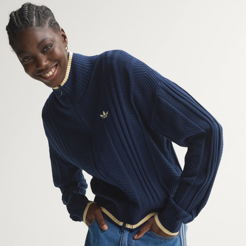 Adidas SPORTOVNÍ TOP CABLE KNIT FIREBIRD