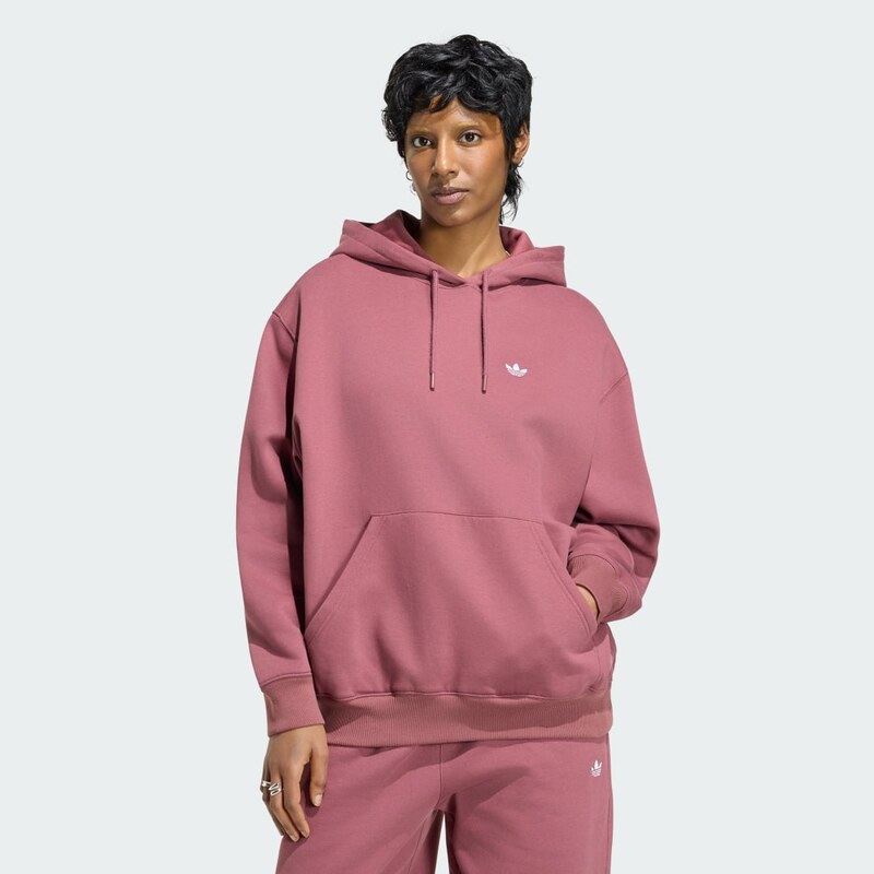 Adidas NADROZMĚRNÁ FLÍSOVÁ MIKINA ESSENTIALS S KAPUCÍ