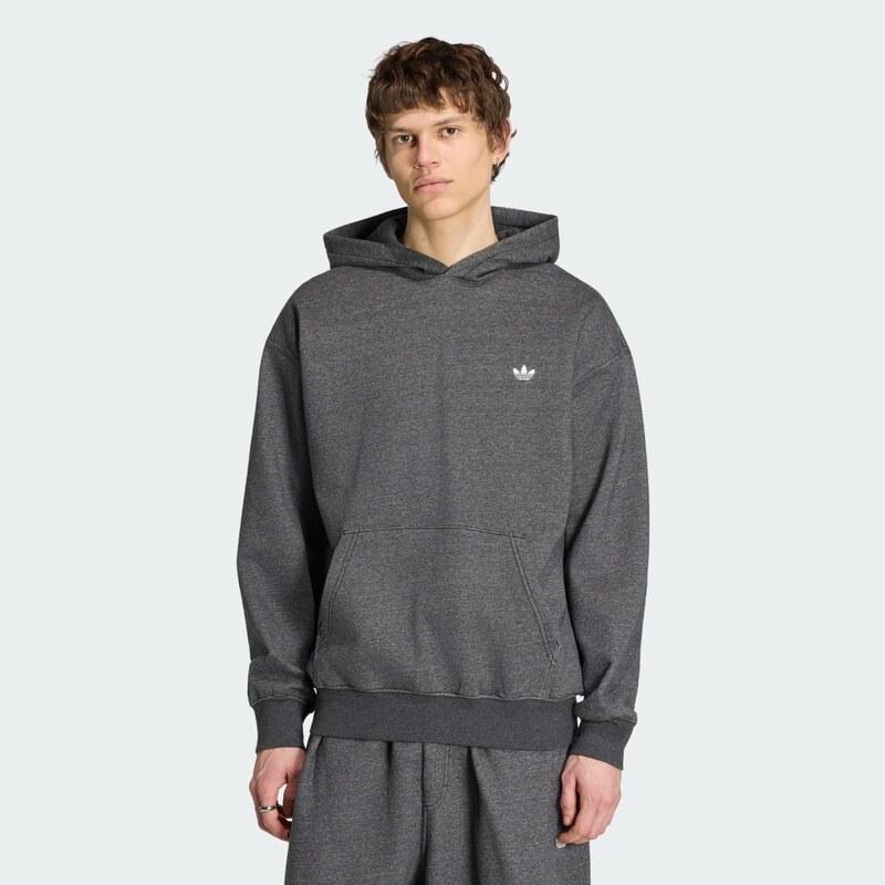 Adidas VOLNÁ MIKINA S KAPUCÍ TREFOIL ESSENTIALS MELANGE