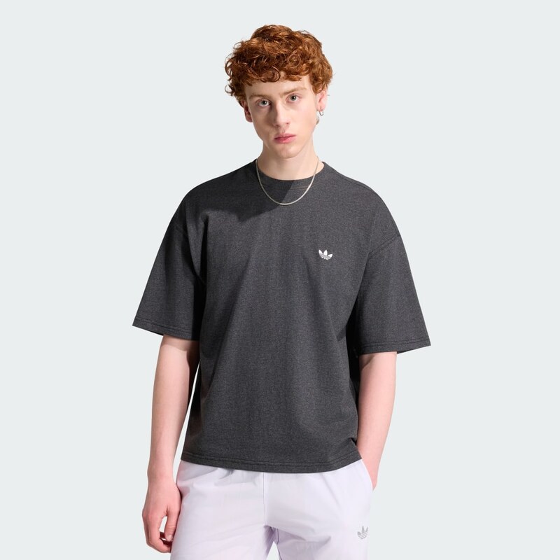 Adidas VOLNÉ ZKRÁCENÉ TRIČKO TREFOIL ESSENTIALS MELANGE