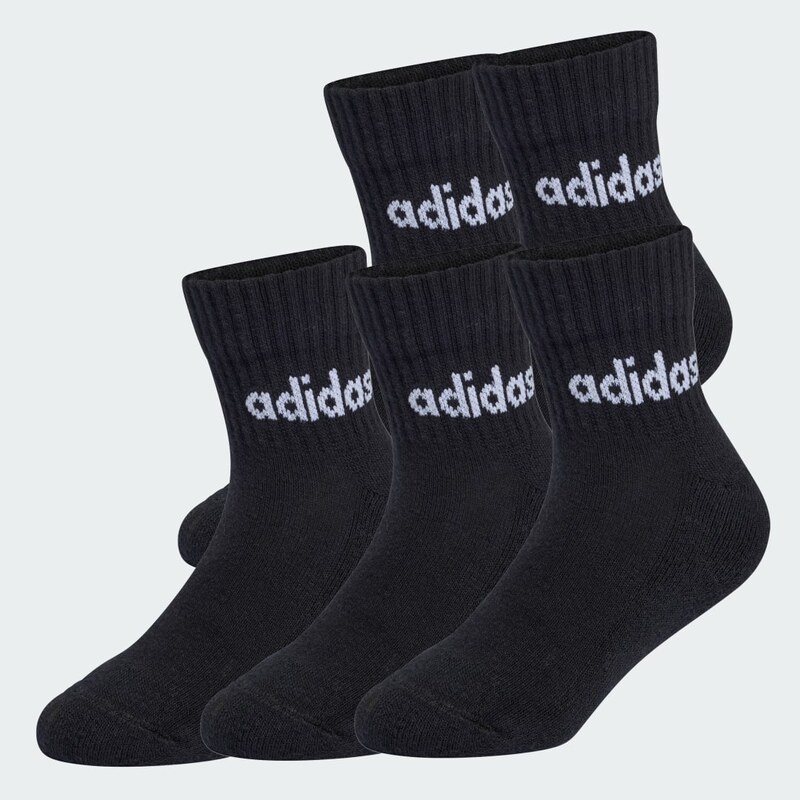 Adidas Ponožky Linear Ankle Kids - 5 párů