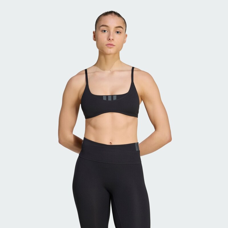 Adidas Žebrovaná podprsenka s lehkou oporou All Me