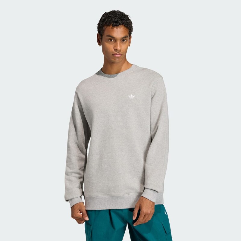 Adidas Mikina TREFOIL ESSENTIALS CREW FRENCH TERRY
