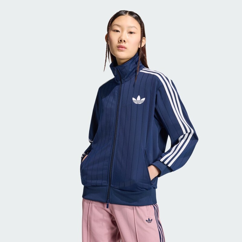 Adidas VOLNÝ SPORTOVNÍ TOP PINSTRIPE FIREBIRD