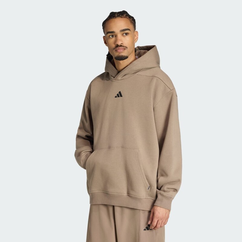 Adidas Nadrozměrná tréninková mikina s kapucí PrimeLift