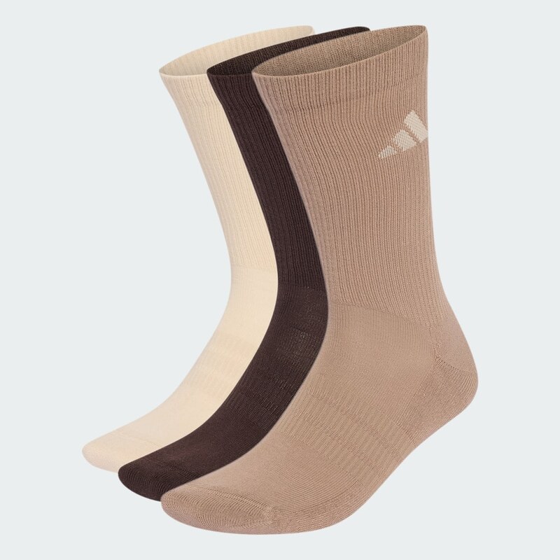 Adidas PONOŽKY CUSHIONED SPORTSWEAR CREW - 3 PÁRY V BALENÍ
