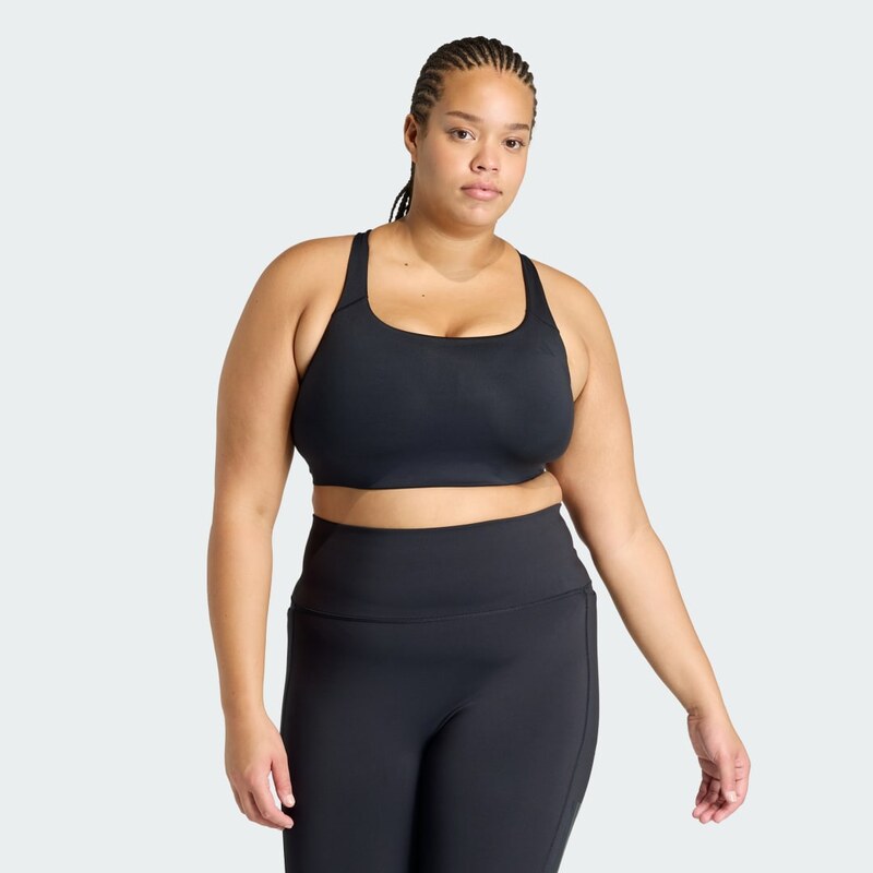 Adidas Podprsenka Optime Workout 3-Stripes Medium Support (Plus