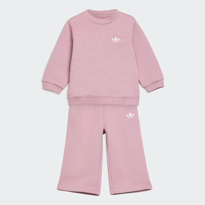 Adidas SOUPRAVA VOLNÉ MIKINY A KALHOT SE ŠIROKÝMI NOHAVICEMI
