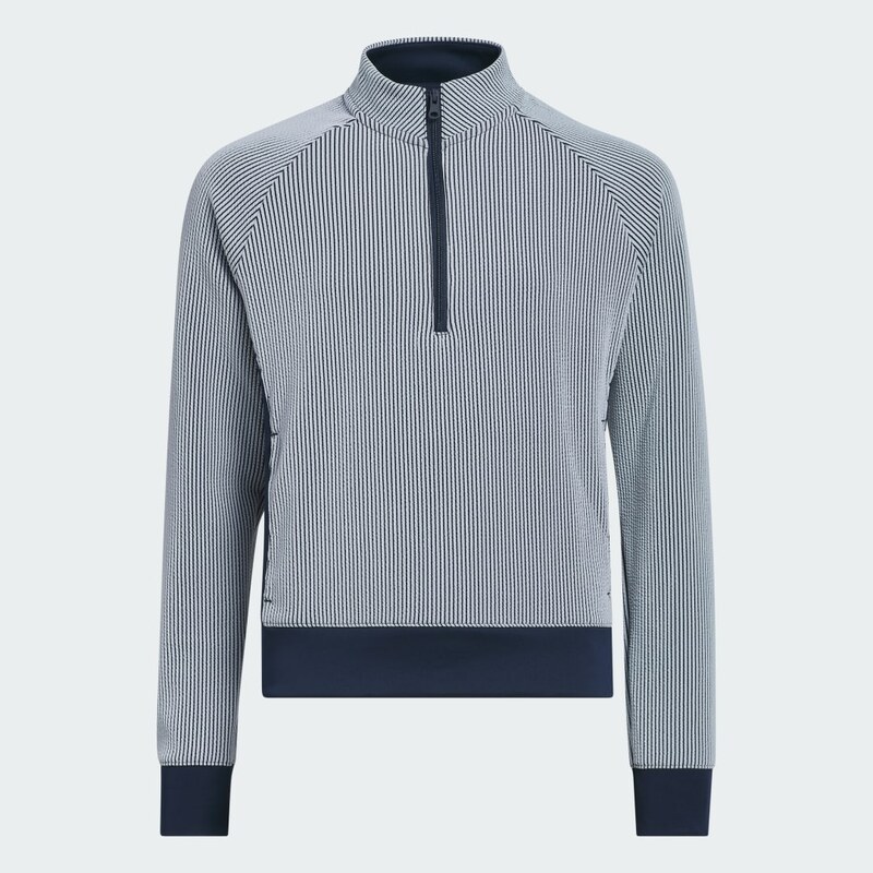 Adidas DÍVČÍ VZOROVANÝ TOP S ČÁSTEČNÝM ZAPÍNÁNÍM NA ZIP