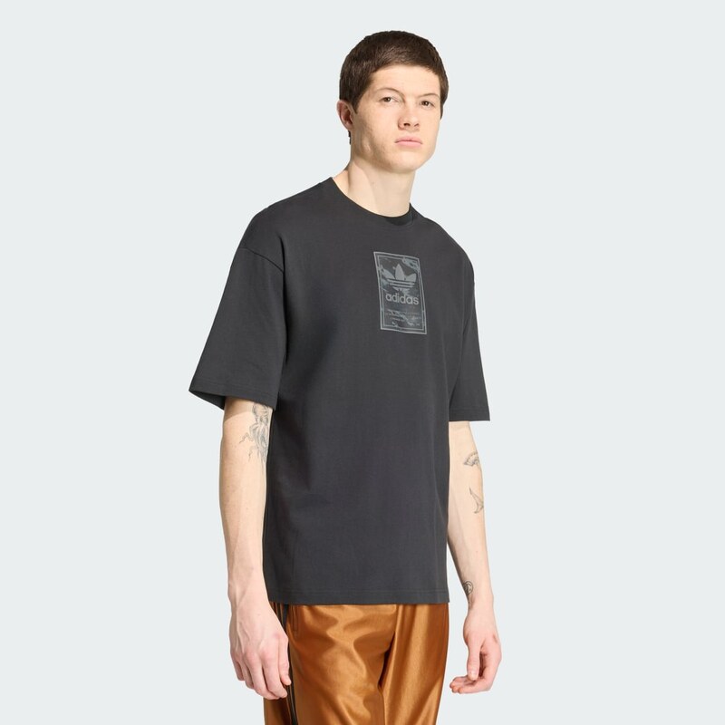 Adidas Tričko CAMO TEE TONGUE LABEL