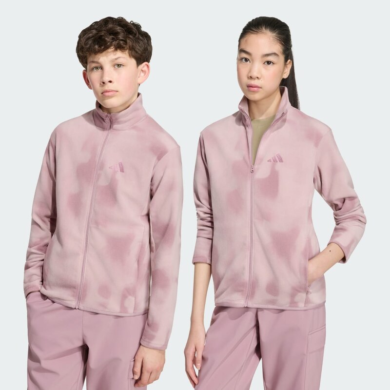 Adidas Dětská flísová bunda Terrex Kids Multi CLIMAWARM se zipem