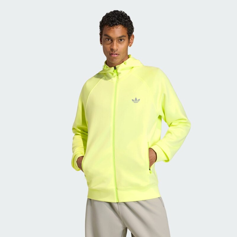 Adidas Mikina s kapucí TREFOIL ESSENTIALS SPACER FULLZIP