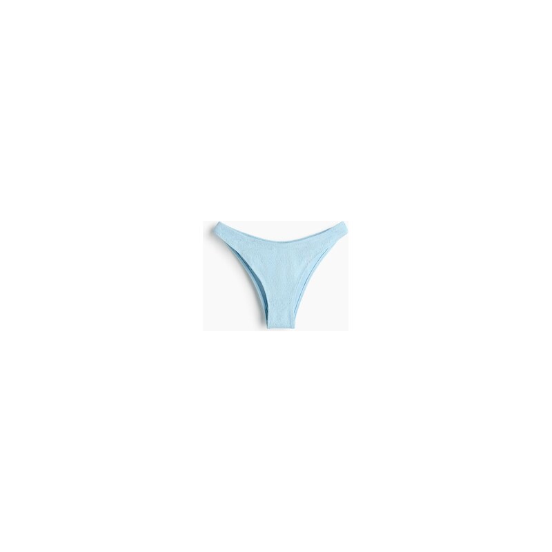 H&M - Bikinové kalhotky Cheeky - Bleděmodrá