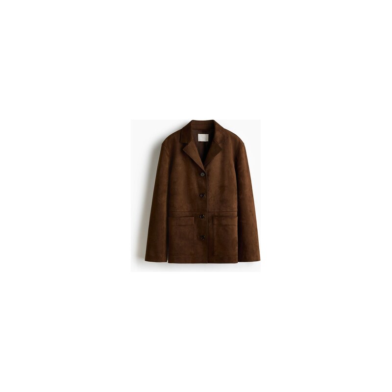 H&M - Sako - Tmavě Hnědá