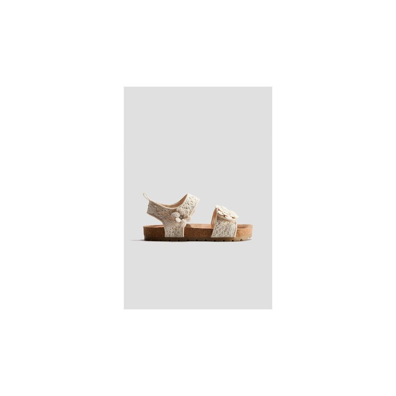 H&M - Sandály - Krémová