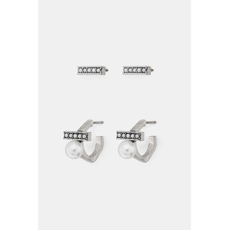 AllSaints náušnice dámské 2-pack