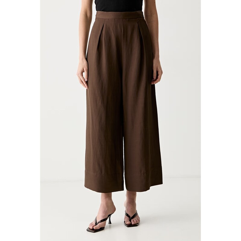 ViCOLO kalhoty culottes dámské s viskózou