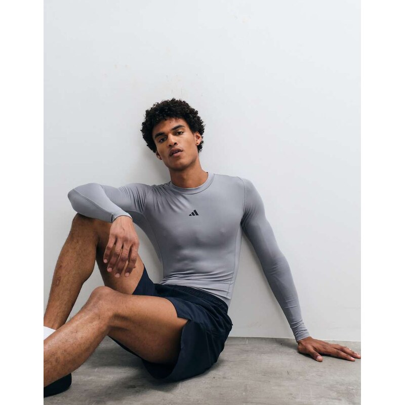 adidas performance Techfit compression training long sleeve tee