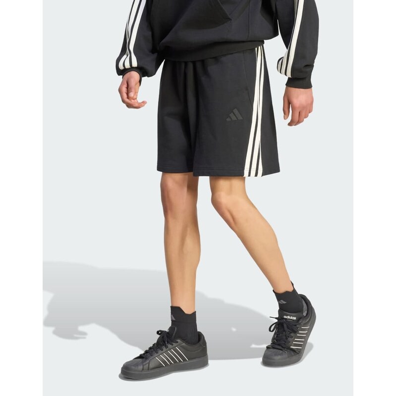 adidas performance Adidas kit 3-stripes short in black / off