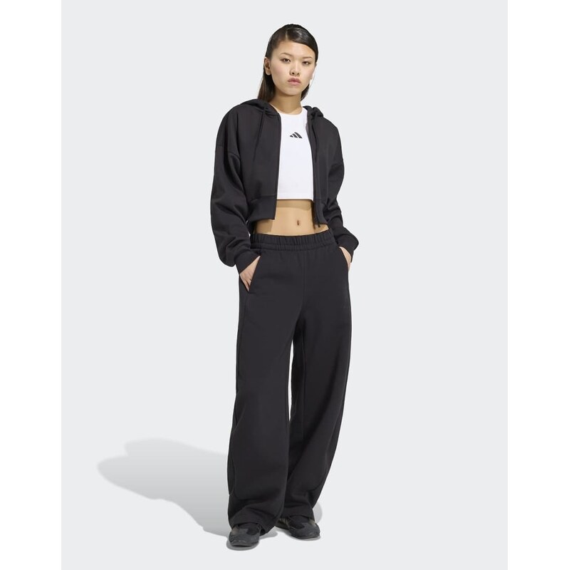 adidas performance Essentials contemporary fleece barrel pants