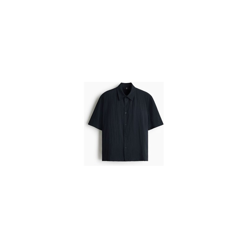 H&M - Košile Relaxed Fit - Černá