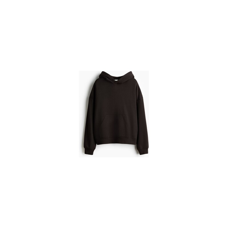 H&M - Mikinas kapucí - Tmavě Hnědá