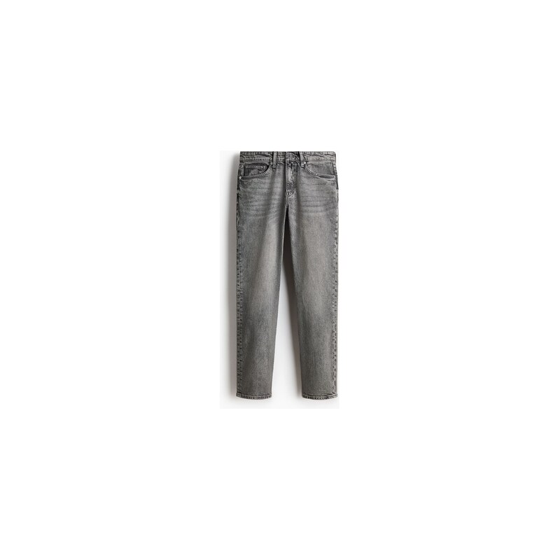 H&M - Slim Jeans - Šedá