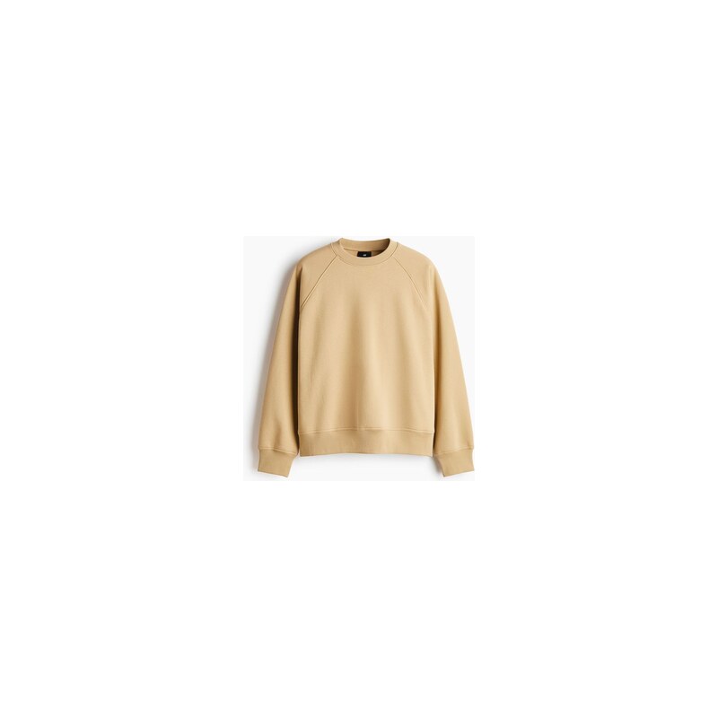 H&M - Mikina Oversized Fit - Béžová