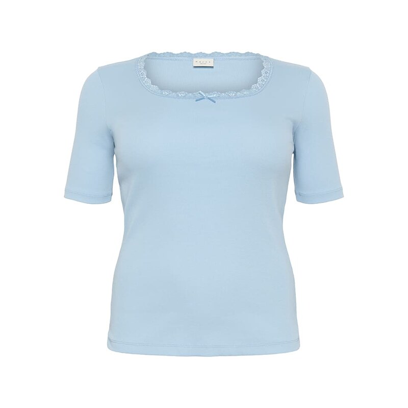 Tričko KAFFE curve Hellblau 6810512