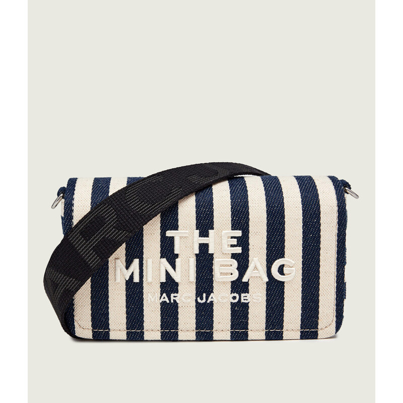 Marc Jacobs Crossbody kabelka THE MINI BAG přidáním lnu