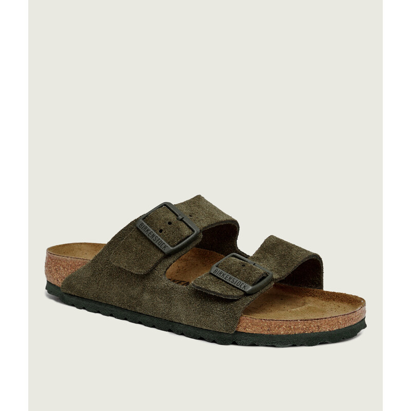 Birkenstock Pantofle Arizona | semiš | narrow fit