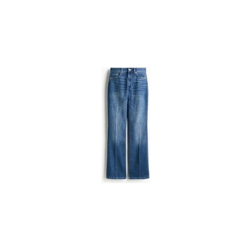 H&M - Bootcut High Jeans - Denim Blue