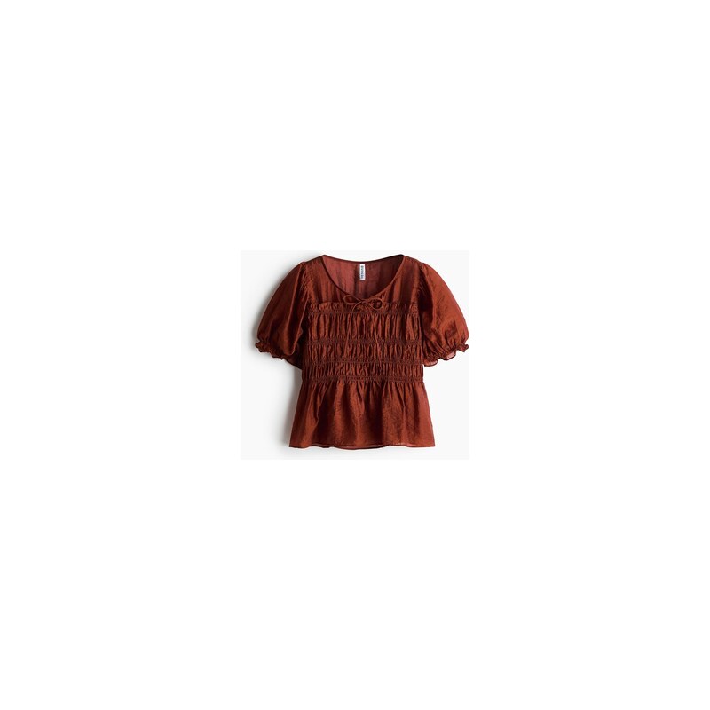 H&M - Halenkas žabkováním - Rezavě Červená