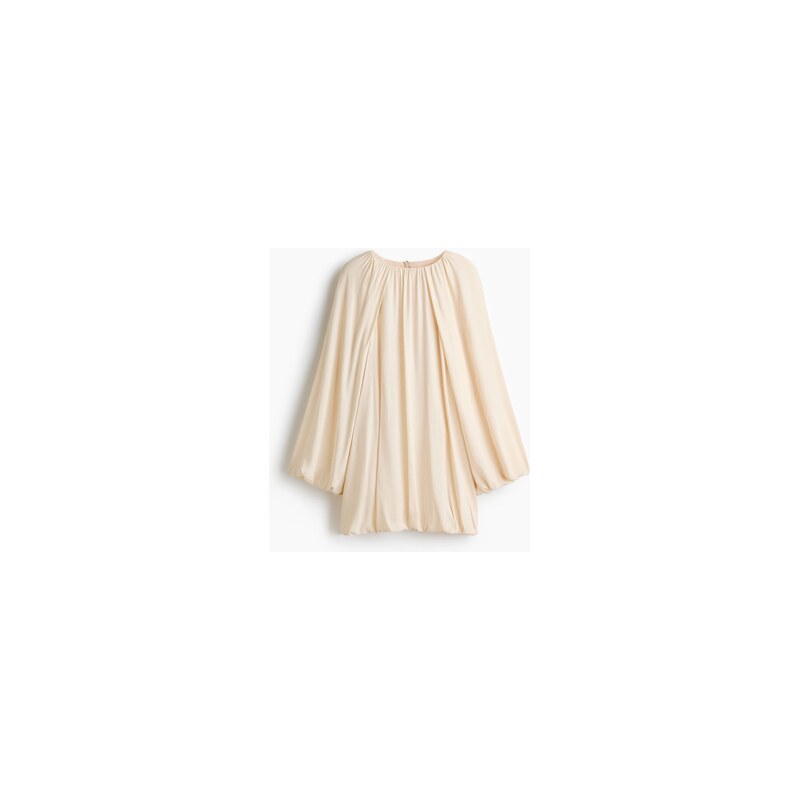 H&M - Viskózová halenka Loose Fit - Světle Béžová