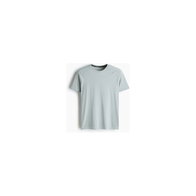 H&M - Sportovní tričko Muscle Fit DryMove - Tlumená Peprmintová
