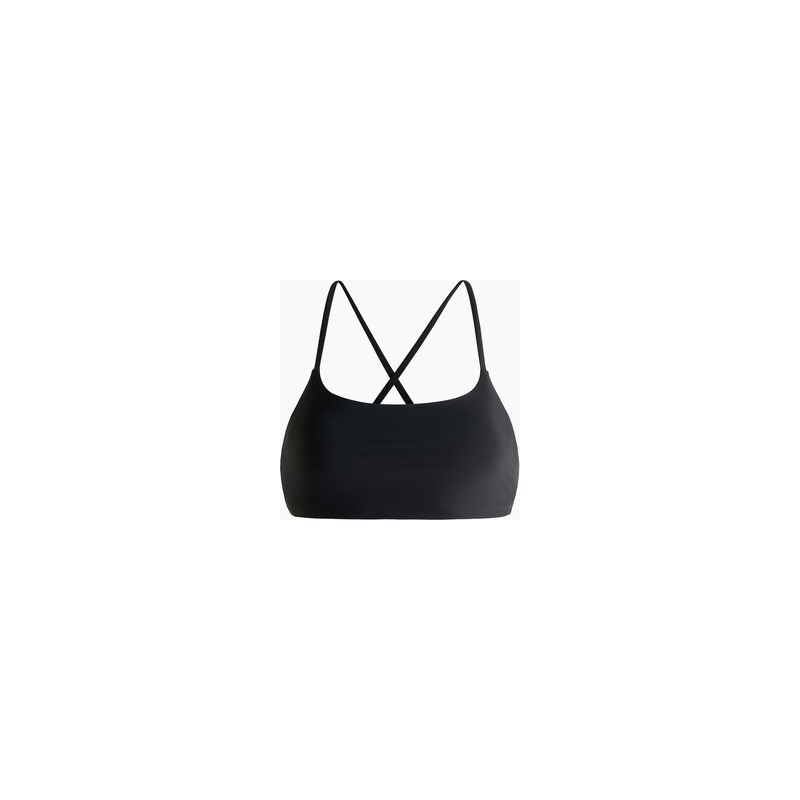 H&M - Sportovní vršek bikins Lycrou Xtra Life - Černá